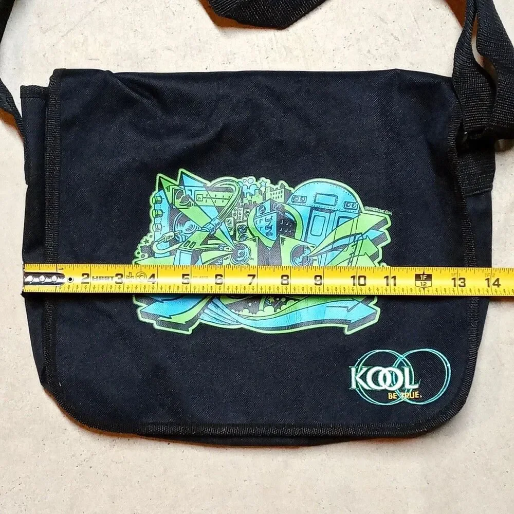 Vintage Kool Cigarettes Art Messenger Travel Purse Laptop Bag